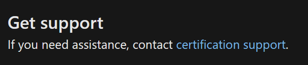 Microsoft Certification Moderated Support Forum